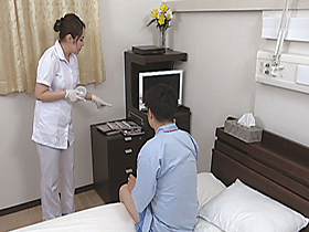 精液検査で「緊張で精子が出ません･･･」ナースにヌキ射精介助を頼むと、どんな結末が･･･！？4時間　サンプル画像04